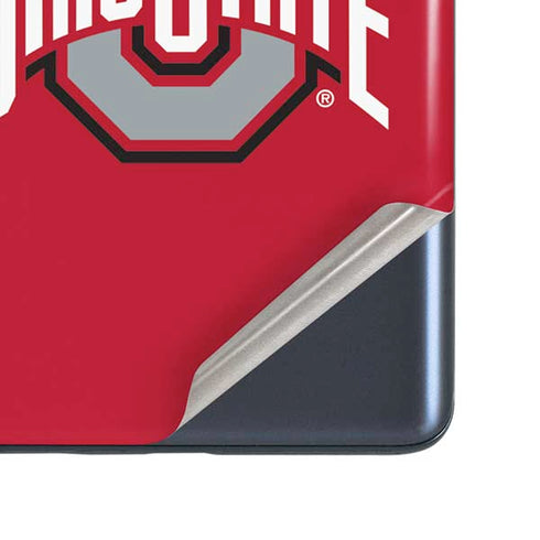 Ohio State University Buckeyes Red Logo Galaxy S20 Fan Edition Skin