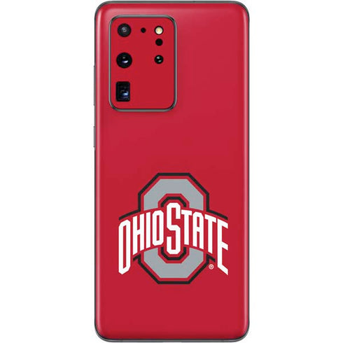 Ohio State University Buckeyes Red Logo Galaxy S20 Ultra 5G Skin