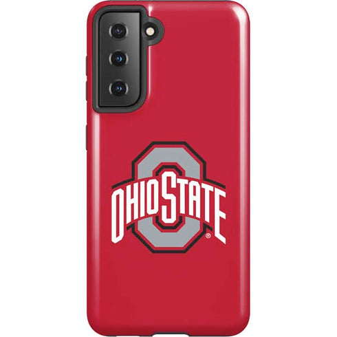 Ohio State University Buckeyes Red Logo Galaxy S21 5G Pro Case