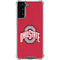 Ohio State University Buckeyes Red Logo Galaxy S21 FE Clear Case