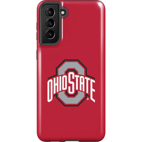 Ohio State University Buckeyes Red Logo Galaxy S21 Plus 5G Pro Case