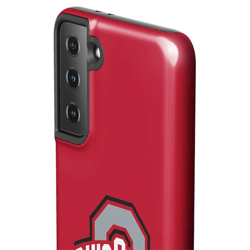 Ohio State University Buckeyes Red Logo Galaxy S21 Plus 5G Pro Case