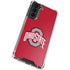 Ohio State University Buckeyes Red Logo Galaxy S22 Plus Clear Case