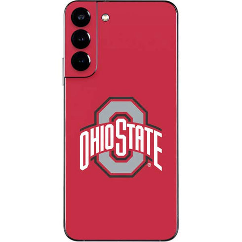Ohio State University Buckeyes Red Logo Galaxy S22 Plus Skin