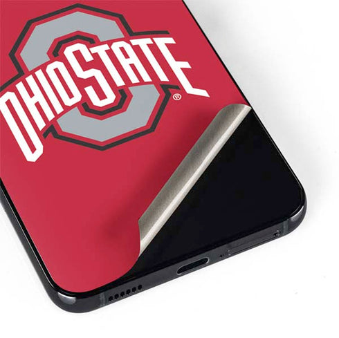 Ohio State University Buckeyes Red Logo Galaxy S22 Plus Skin