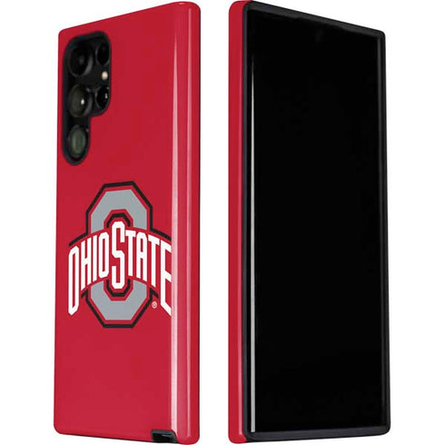 Ohio State University Buckeyes Red Logo Galaxy S22 Ultra Pro Case
