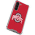 Ohio State University Buckeyes Red Logo Galaxy S23 Clear Case