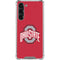 Ohio State University Buckeyes Red Logo Galaxy S23 Plus Clear Case
