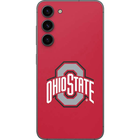 Ohio State University Buckeyes Red Logo Galaxy S23 Plus Skin