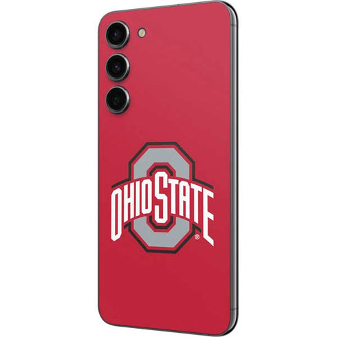 Ohio State University Buckeyes Red Logo Galaxy S23 Plus Skin