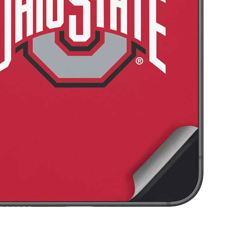 Ohio State University Buckeyes Red Logo Galaxy S23 Plus Skin