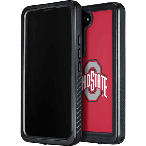 Ohio State University Buckeyes Red Logo Galaxy S23 Plus Waterproof Case