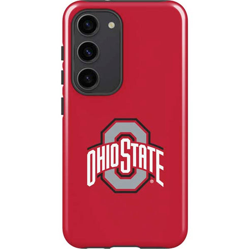 Ohio State University Buckeyes Red Logo Galaxy S23 Pro Case