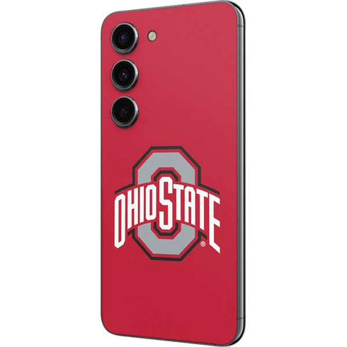 Ohio State University Buckeyes Red Logo Galaxy S23 Skin