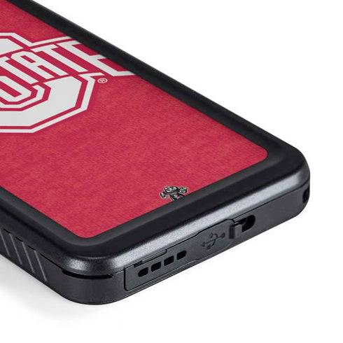 Ohio State University Buckeyes Red Logo Galaxy S23 Waterproof Case