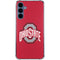 Ohio State University Buckeyes Red Logo Galaxy S24 Clear Case