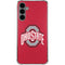 Ohio State University Buckeyes Red Logo Galaxy S24 Plus Clear Case