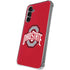 Ohio State University Buckeyes Red Logo Galaxy S24 Plus Clear Case