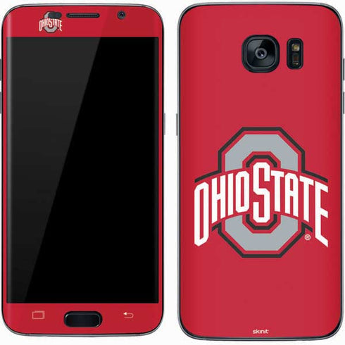 Ohio State University Buckeyes Red Logo Galaxy S7 Skin