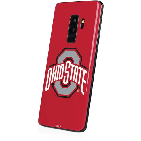 Ohio State University Buckeyes Red Logo Galaxy S9 Plus Skin