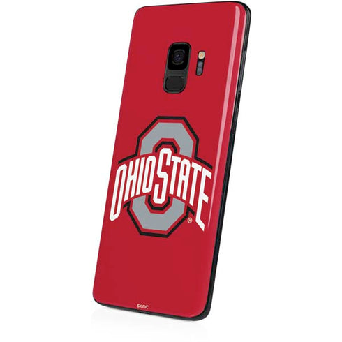 Ohio State University Buckeyes Red Logo Galaxy S9 Skin