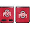 Ohio State University Buckeyes Red Logo Galaxy Z Flip Skin