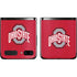 Ohio State University Buckeyes Red Logo Galaxy Z Flip Skin