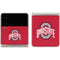 Ohio State University Buckeyes Red Logo Galaxy Z Flip3 5G Skin