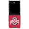 Ohio State University Buckeyes Red Logo Galaxy Z Flip5 5G Clear Case