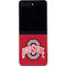 Ohio State University Buckeyes Red Logo Galaxy Z Flip5 5G Skin