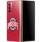 Ohio State University Buckeyes Red Logo Galaxy Z Fold2 5G Skin