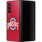 Ohio State University Buckeyes Red Logo Galaxy Z Fold3 5G Skin