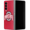 Ohio State University Buckeyes Red Logo Galaxy Z Fold4 5G Skin