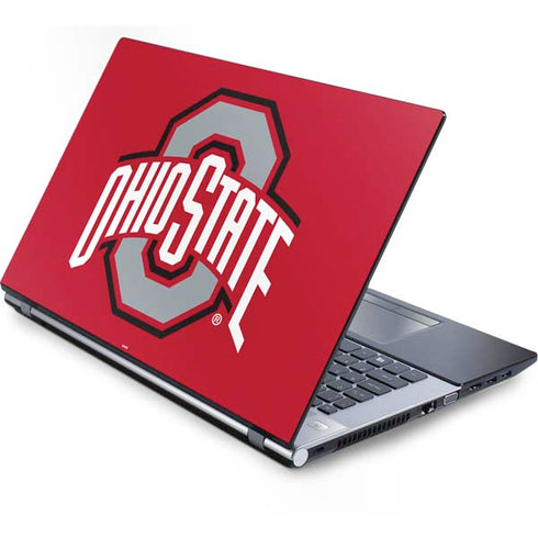 Ohio State University Buckeyes Red Logo Generic Laptop Skin