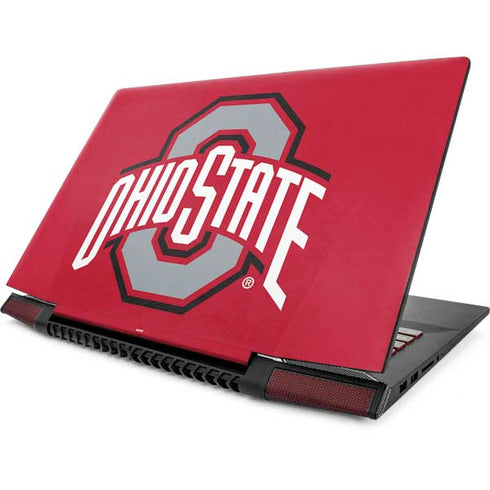 Ohio State University Buckeyes Red Logo Lenovo IdeaPad Skin