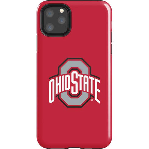 Ohio State University Buckeyes Red Logo iPhone 11 Pro Max Impact Case