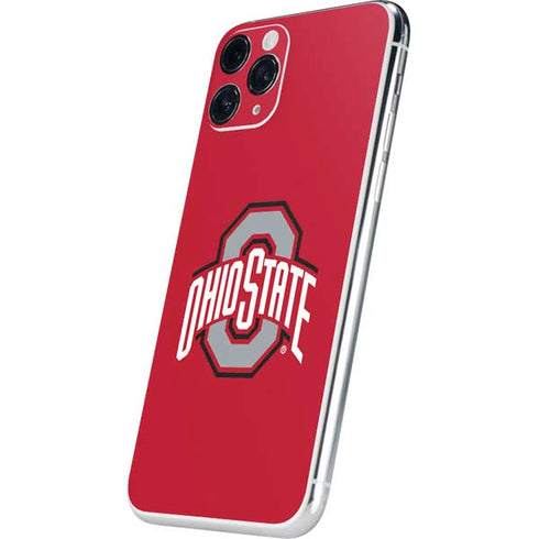 Ohio State University Buckeyes Red Logo iPhone 11 Pro Skin