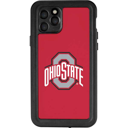 Ohio State University Buckeyes Red Logo iPhone 11 Pro Waterproof Case