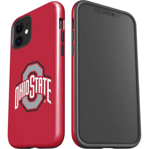 Ohio State University Buckeyes Red Logo iPhone 12 Impact Case