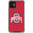Ohio State University Buckeyes Red Logo iPhone 12 Mini Clear Case
