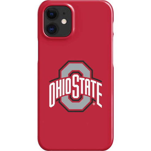 Ohio State University Buckeyes Red Logo iPhone 12 Mini Lite Case