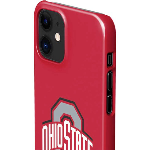 Ohio State University Buckeyes Red Logo iPhone 12 Mini Lite Case