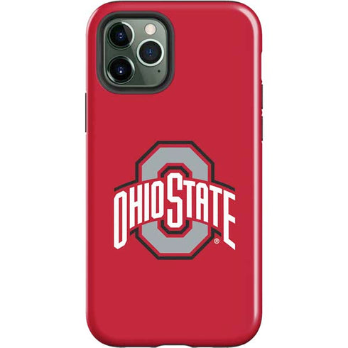 Ohio State University Buckeyes Red Logo iPhone 12 Pro Impact Case