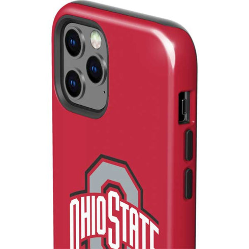 Ohio State University Buckeyes Red Logo iPhone 12 Pro Impact Case