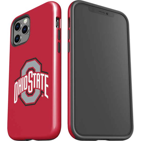 Ohio State University Buckeyes Red Logo iPhone 12 Pro Impact Case