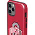 Ohio State University Buckeyes Red Logo iPhone 12 Pro Max Impact Case