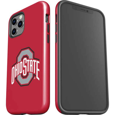Ohio State University Buckeyes Red Logo iPhone 12 Pro Max Impact Case