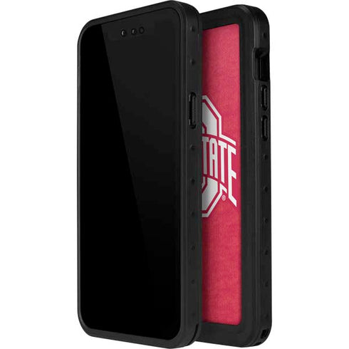 Ohio State University Buckeyes Red Logo iPhone 12 Pro Waterproof Case