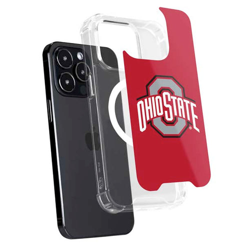 Ohio State University Buckeyes Red Logo iPhone 13 Pro Max MagSafe Case