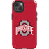 Ohio State University Buckeyes Red Logo iPhone 15 Impact Case
